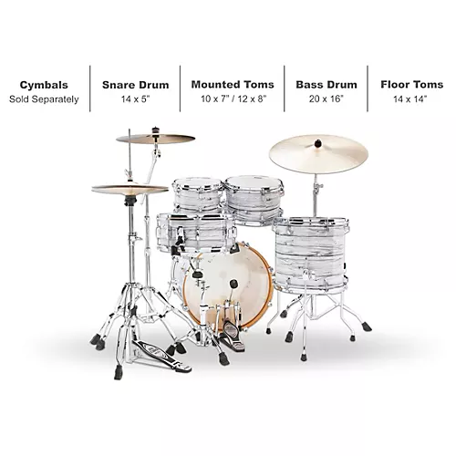 TAMA Superstar Classic 5-Piece Shell Pack With 20