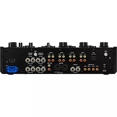 AlphaTheta EUPHONIA Professional 4-Channel Rotary Mixer with PLX-CRSS12 Professional Digitial/Analog Turntable Pair