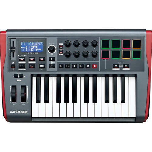 Novation Impulse 25 MIDI Controller