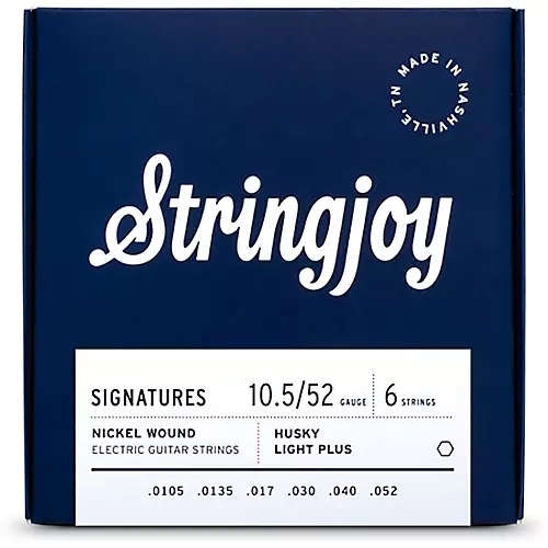 Stringjoy Signatures 6 String Nickel Wound Electric Guitar Strings 9 - 46