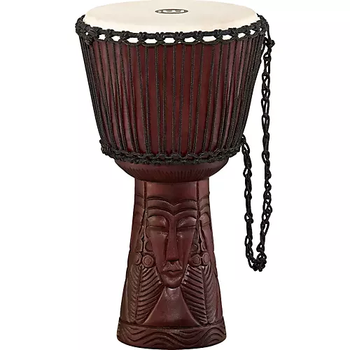 MEINL Professional African Style Djembe Village Carving 10 in.
