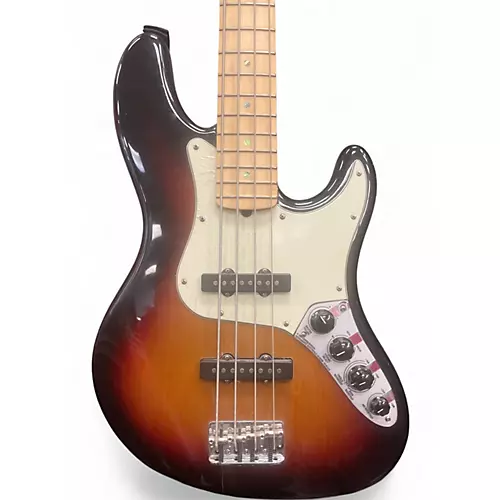 Used Fender American Deluxe Jazz Bass 2 Tone Sunburst Electric Bass Guitar 2 Tone Sunburst