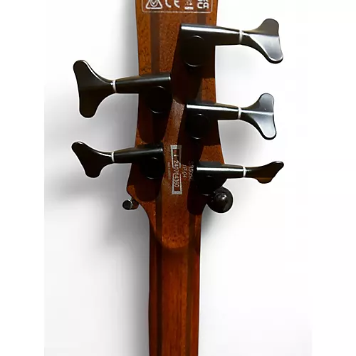 Used Ibanez sr505e Natural Electric Bass Guitar Natural