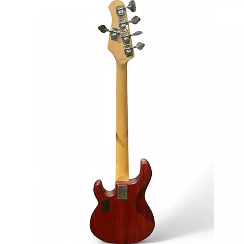 Used Sterling by Music Man stingray 5 Crimson Red Trans Electric Bass Guitar Crimson Red Trans