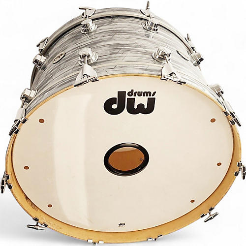 Used DW 3 Piece Collector's Series Jazz sky blue pearl Drum Kit sky blue pearl