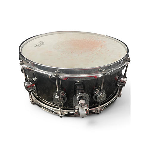 Used DW 6.5X14 Collector's Series Maple Snare BLACK OYSTER Drum BLACK OYSTER 15