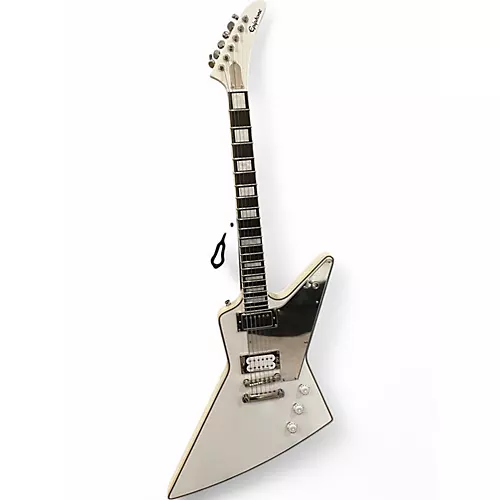 Used Epiphone Tommy Thayer White Lightning Explorer White Solid Body Electric Guitar White
