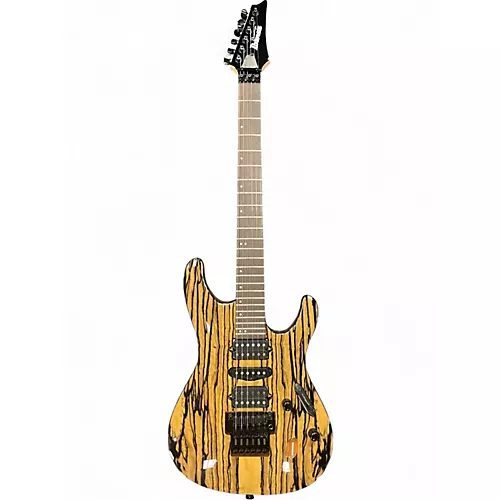 Used Ibanez Prestige S6570BWE Natural Solid Body Electric Guitar Natural