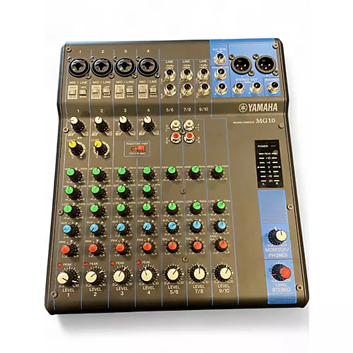 Used Yamaha MG10 Unpowered Mixer