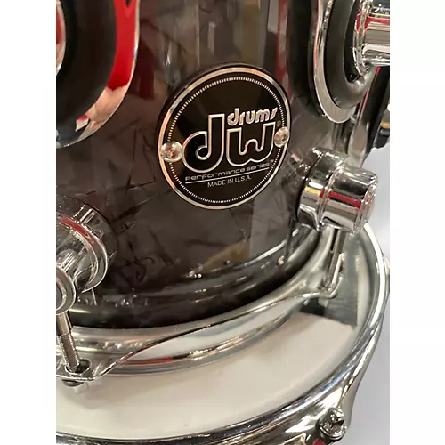 Used DW 3 Piece Performance Series BLACK DIAMOND Drum Kit BLACK DIAMOND