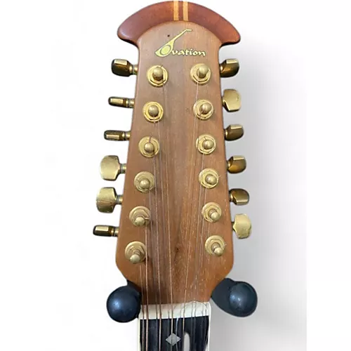 Used Ovation 1756 Legend Natural 12 String Acoustic Electric Guitar Natural