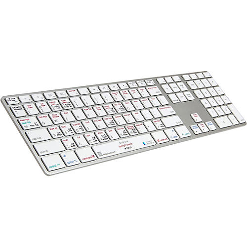 Logickeyboard macOS X Shortcuts Full Size Advance