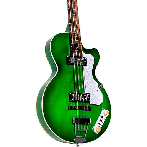 Hofner Ignition Series Short-Scale Club Bass Guitar Pearl White