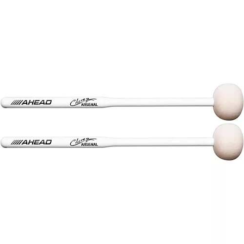 Ahead Chavez Arsenal 1 Marching Bass Drum Mallets 1.75 in. Head