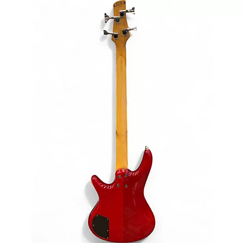 Used Ibanez GSR200 Red Electric Bass Guitar Red