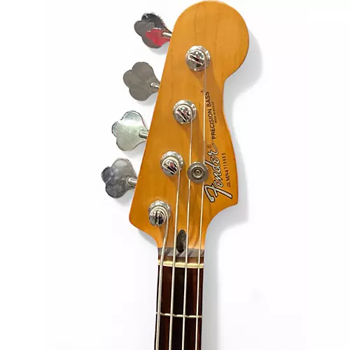 Used Fender Player Precision Bass Black Electric Bass Guitar Black