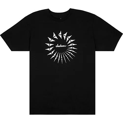 Jackson Circle Shark Fin T-Shirt Small Black