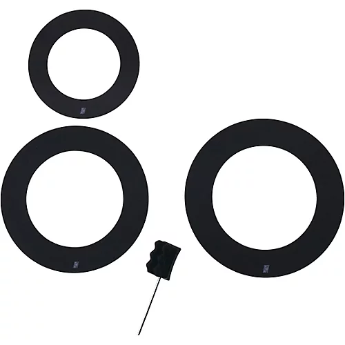 TAMA Soft Sound Ring Set 18 in. Black