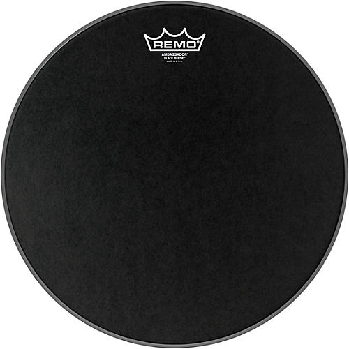 Remo Black Suede Ambassador Batter Drum Head 10 in.