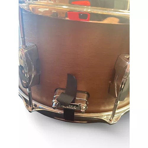 Used TAMA 13X7  kapur matte brown Drum matte brown 198