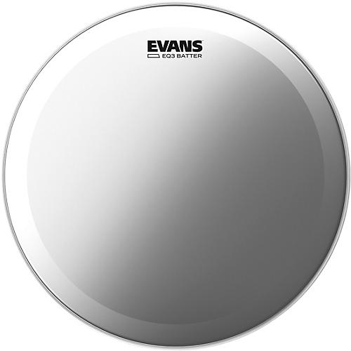Evans EQ3 Frosted Bass Drum Head 20 in.