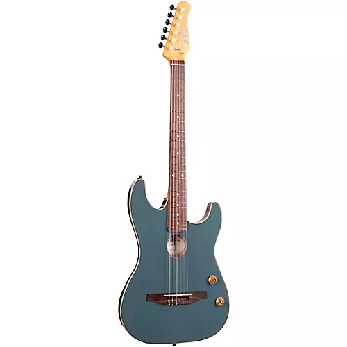 Godin G-Tour EQ Cedar-Maple Nylon Acoustic-Electric Guitar Arctik Blue