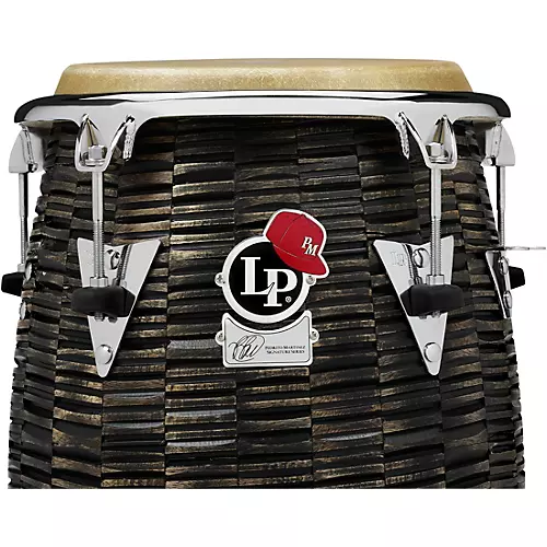 LP Pedrito Martinez Signature Top Tuning Deep Cut Mango Conga 12.50 in. Stained Mocha