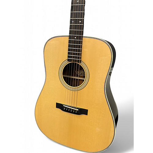 Used Collings D2H Left Handed natural Acoustic Guitar natural