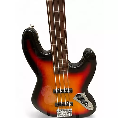 Used Harley Benton J-STYLE JB-40 2 Tone Sunburst Electric Bass Guitar 2 Tone Sunburst