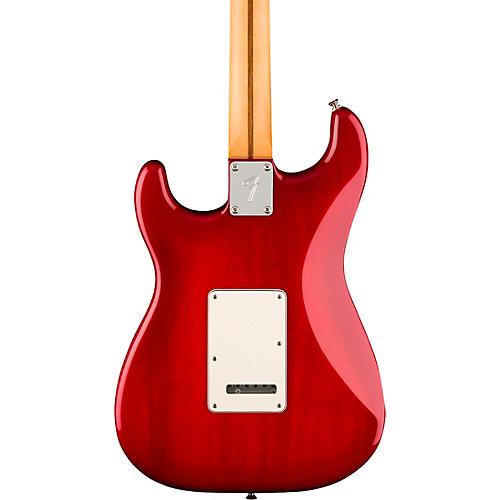 Fender Player II Stratocaster Chambered Mahogany Body Rosewood Fingerboard Electric Guitar Transparent Cherry Burst