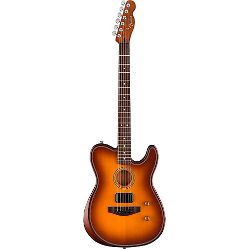 Fender Acoustasonic Standard Telecaster Acoustic-Electric Guitar Aged Natural