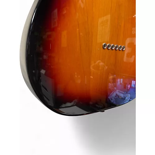 Used 2017 Fender Standard Telecaster Left Handed Sunburst Electric Guitar Sunburst