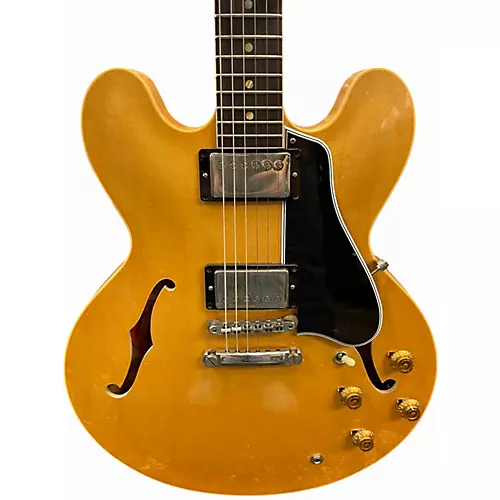 Used Gibson ES 335 Murphy Lab Custom Worn Natural Hollow Body Electric Guitar Worn Natural