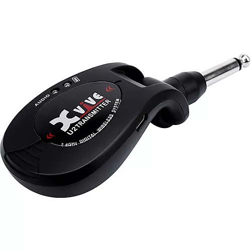 Xvive U2 Dual Transmitter Digital Wireless Guitar System Black