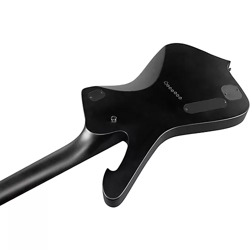 Ibanez Iceman Iron Label 7str Electric Guitar Black Flat