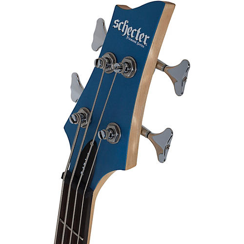 Schecter Guitar Research C-4 Deluxe Electric Bass Satin Black