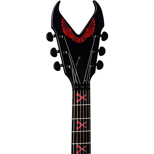 Dean Kerry King V Black Satin Electric Guitar With Case Black Satin