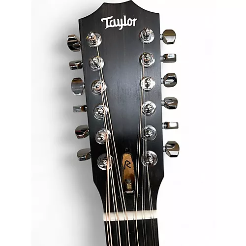 Used Taylor 254CE Natural 12 String Acoustic Electric Guitar Natural