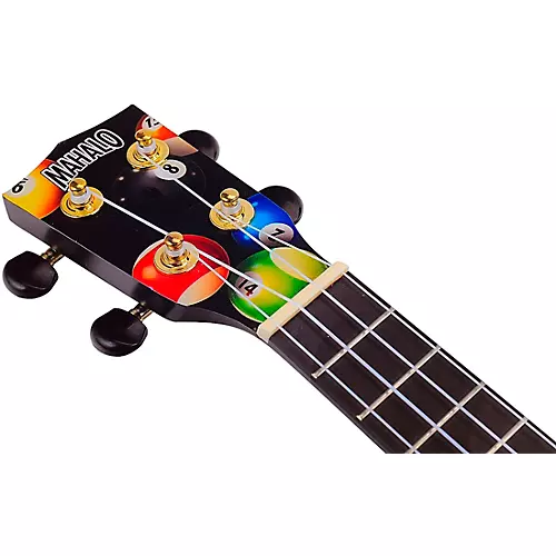 Mahalo Art Series Soprano Ukulele With Bag Tiki Motif