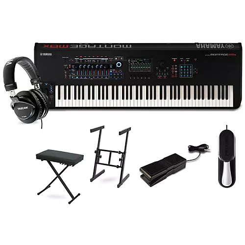 Yamaha MONTAGE M8x Synthesizer Deluxe Package