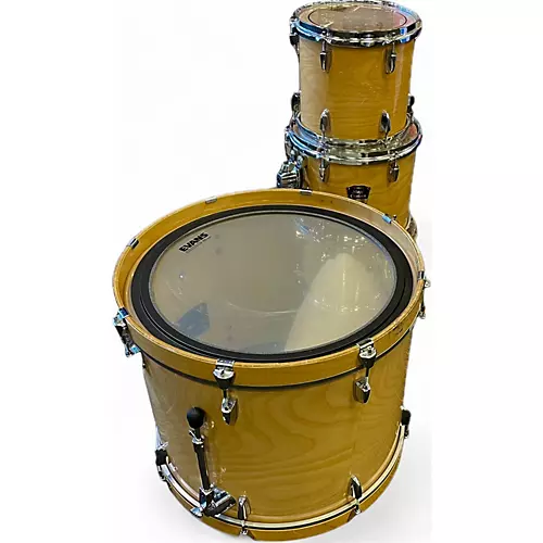Used Yamaha 4 piece Stage Custom Natural Drum Kit Natural