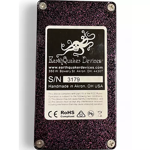 Used EarthQuaker Devices Night Wire Effect Pedal