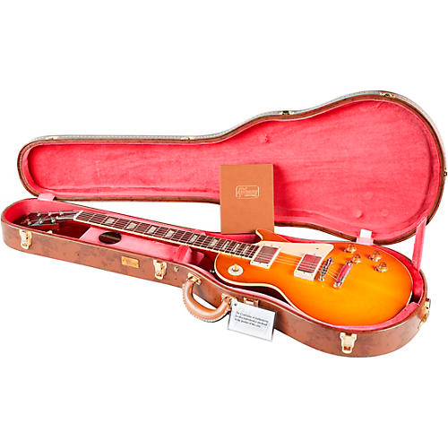 Gibson Custom 1958 Les Paul Standard Reissue VOS Electric Guitar Bourbon Burst