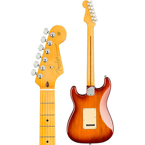 Fender American Professional II Roasted Pine Stratocaster Maple Fingerboard Electric Guitar Sienna Sunburst