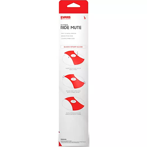 Evans SoundOff Ride Cymbal Mute 22 in.