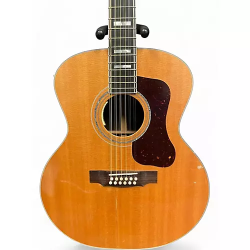 Used Guild F-512 Natural 12 String Acoustic Electric Guitar Natural
