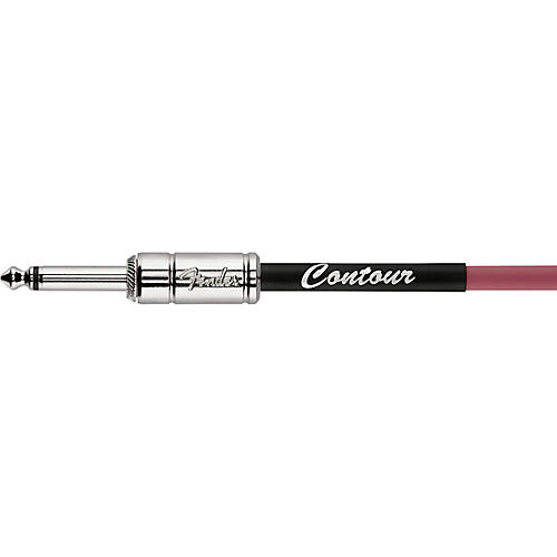 Fender Straight to Straight Instrument Contour Cable 15 ft. Inca Silver