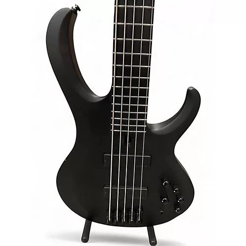 Used Ibanez BTB625EX Flat Black Electric Bass Guitar Flat Black