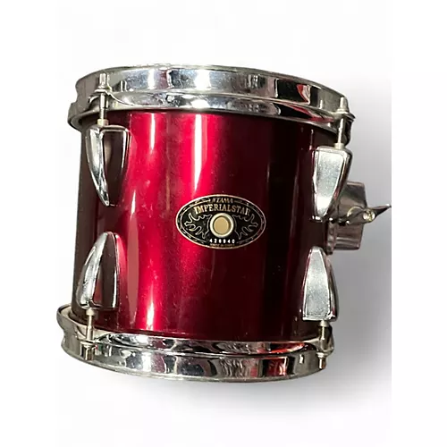 Used TAMA 6 Piece Imperialstar Flat Red Drum Kit Flat Red
