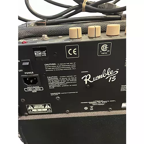 Used Fender Rumble 15 15W 1X8 Bass Combo Amp